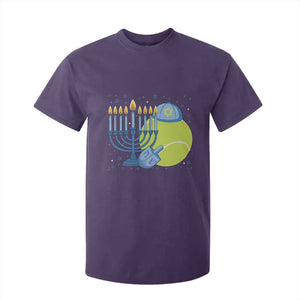 Jewish Tennis Player Hanukkah T Shirt For Kid Funny Racquet Lover Gift TS12 Purple Print Your Wear