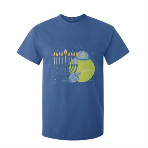 Jewish Tennis Player Hanukkah T Shirt For Kid Funny Racquet Lover Gift TS12 Royal Blue Print Your Wear