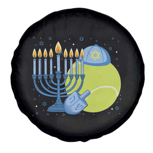 Jewish Tennis Player Hanukkah Spare Tire Cover Funny Racquet Lover Gift TS12 Print Your Wear
