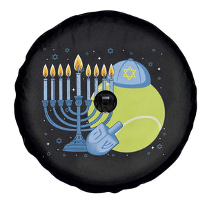 Jewish Tennis Player Hanukkah Spare Tire Cover Funny Racquet Lover Gift TS12 Print Your Wear