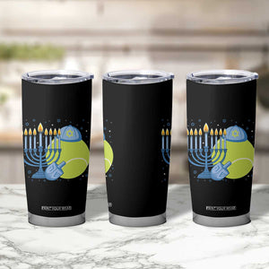 Jewish Tennis Player Hanukkah Tumbler Cup Funny Racquet Lover Gift TS12 Print Your Wear