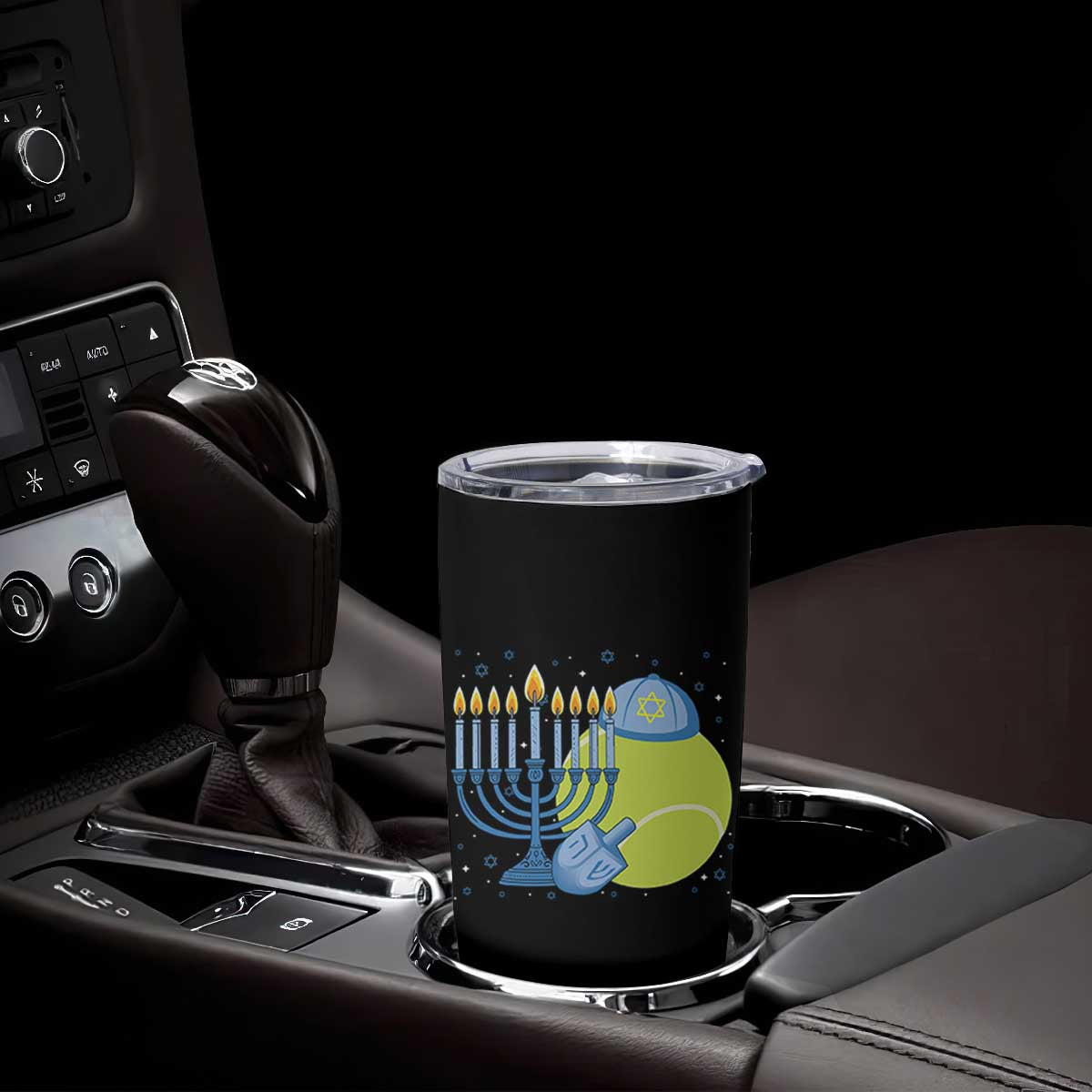 Jewish Tennis Player Hanukkah Tumbler Cup Funny Racquet Lover Gift TS12 Print Your Wear