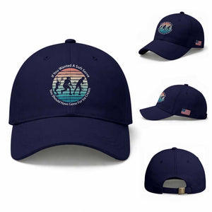 Sarcastic Tennis Girl Gift Baseball Cap If You Wanted Soft Serve Gone For Ice Cream TS12 Baseball Cap Universal Fit Dark Blue Print Your Wear