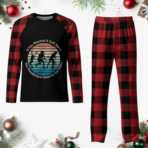 Sarcastic Tennis Girl Gift Plaid Pajama Set If You Wanted Soft Serve Gone For Ice Cream TS12 Buffalo Plaid Print Your Wear