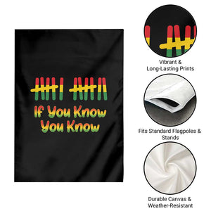 Funny Black History Six Seven Meme Garden Flag If You Know You Know TS12 Print Your Wear