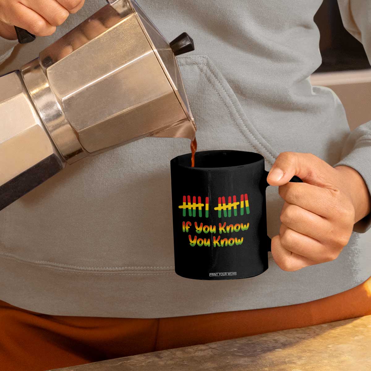 Funny Black History Six Seven Meme Coffee Mug If You Know You Know TS12 Print Your Wear