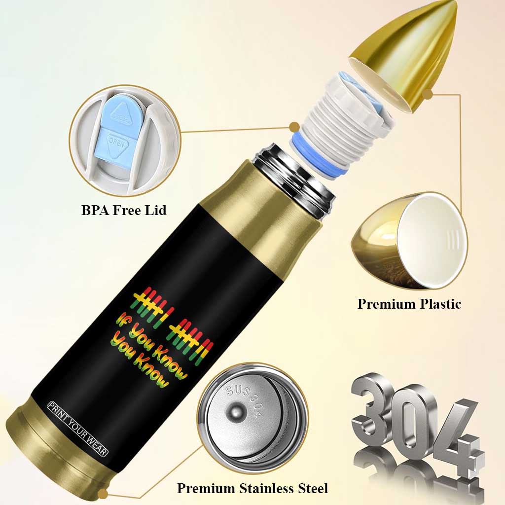 Funny Black History Six Seven Meme Bullet Tumbler If You Know You Know TS12 Print Your Wear