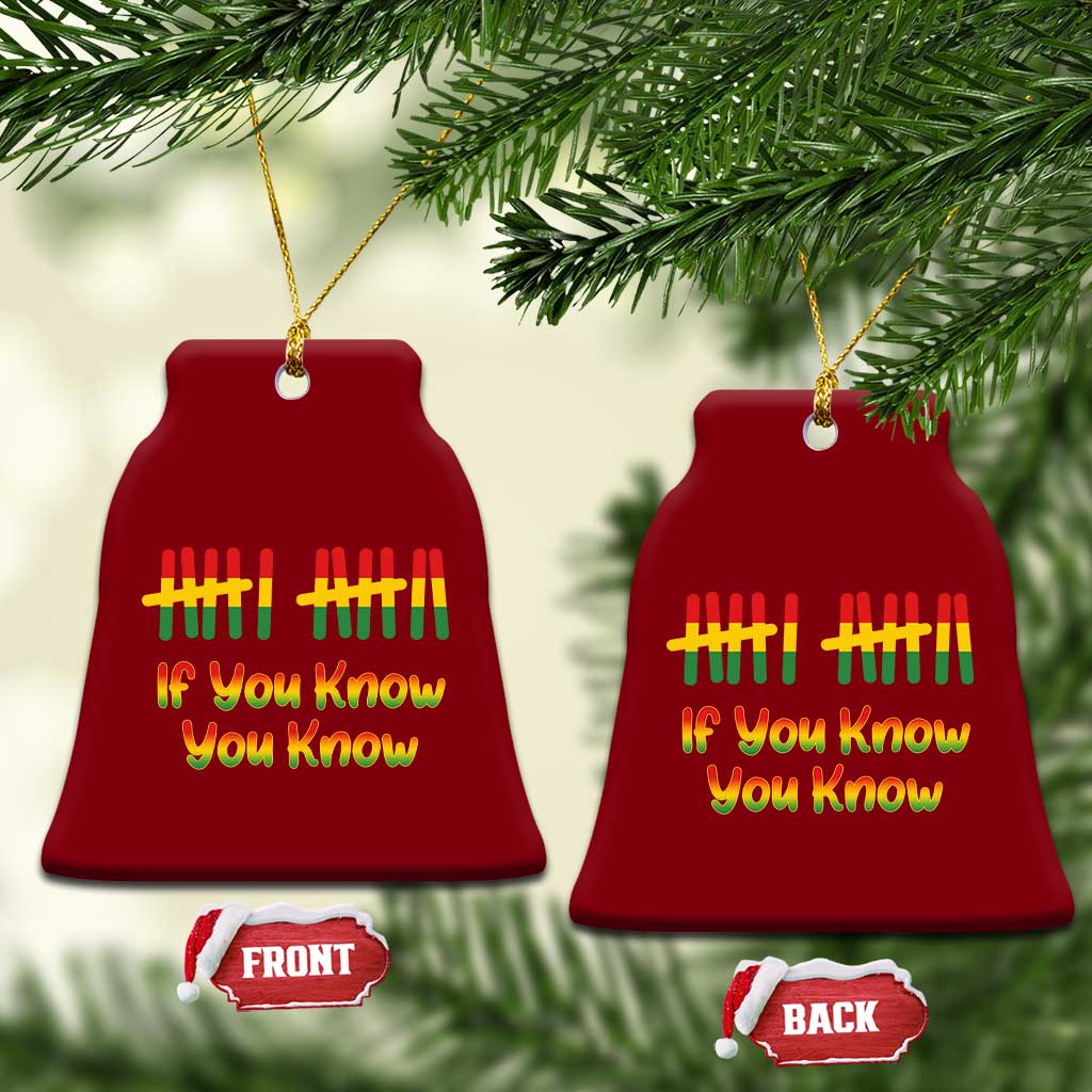 Funny Black History Six Seven Meme Ceramic Ornament If You Know You Know TS12 Print Your Wear