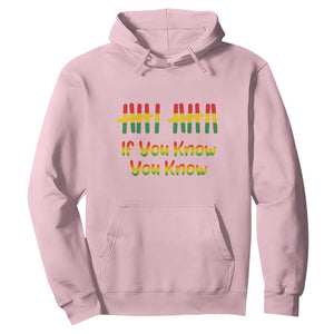 Funny Black History Six Seven Meme Hoodie If You Know You Know TS12 Light Pink Print Your Wear