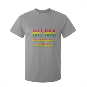 Funny Black History Six Seven Meme T Shirt For Kid If You Know You Know TS12 Sport Gray Print Your Wear
