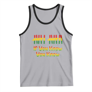 Funny Black History Six Seven Meme Tank Top If You Know You Know TS12 Athletic Heather Black Print Your Wear