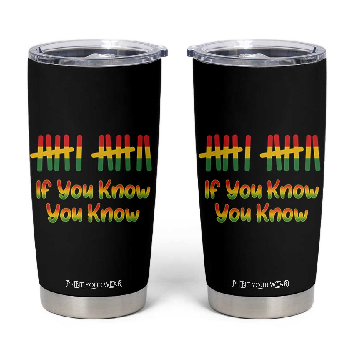 Funny Black History Six Seven Meme Tumbler Cup If You Know You Know TS12 Black Print Your Wear