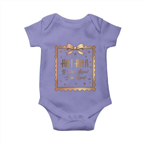 If You Know You Know Six Seven Meme Baby Onesie African American Gift TS12 Violet Print Your Wear