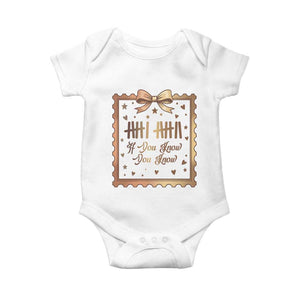 If You Know You Know Six Seven Meme Baby Onesie African American Gift TS12 White Print Your Wear