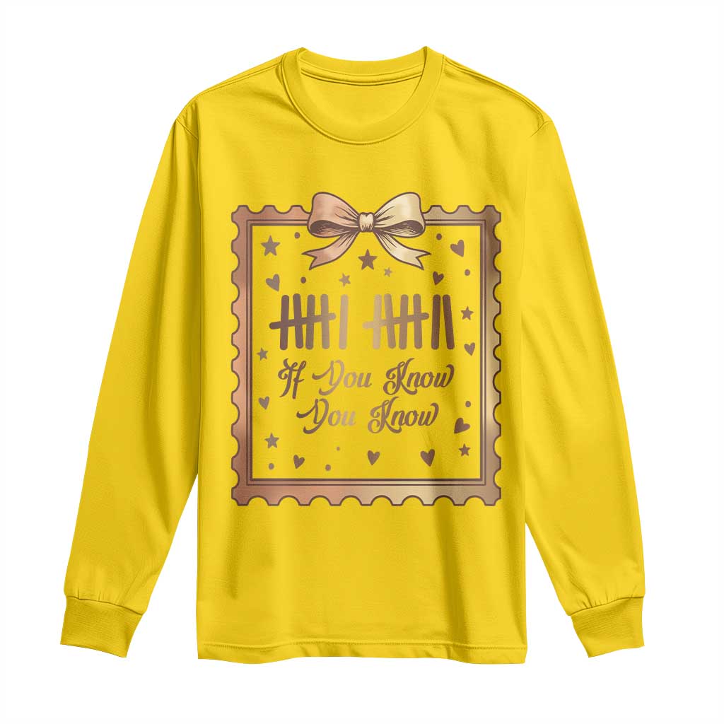 If You Know You Know Six Seven Meme Long Sleeve Shirt African American Gift TS12 Daisy Print Your Wear