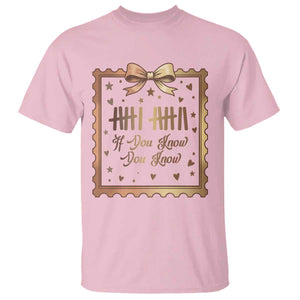 If You Know You Know Six Seven Meme T Shirt African American Gift TS12 Light Pink Print Your Wear