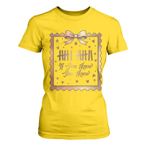 If You Know You Know Six Seven Meme T Shirt For Women African American Gift TS12 Daisy Print Your Wear