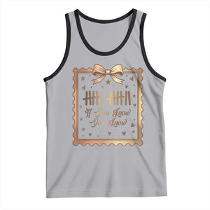 If You Know You Know Six Seven Meme Tank Top African American Gift TS12 Athletic Heather Black Print Your Wear