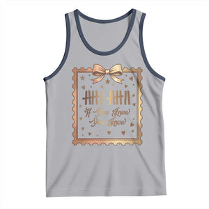 If You Know You Know Six Seven Meme Tank Top African American Gift TS12 Athletic Heather Navy Print Your Wear