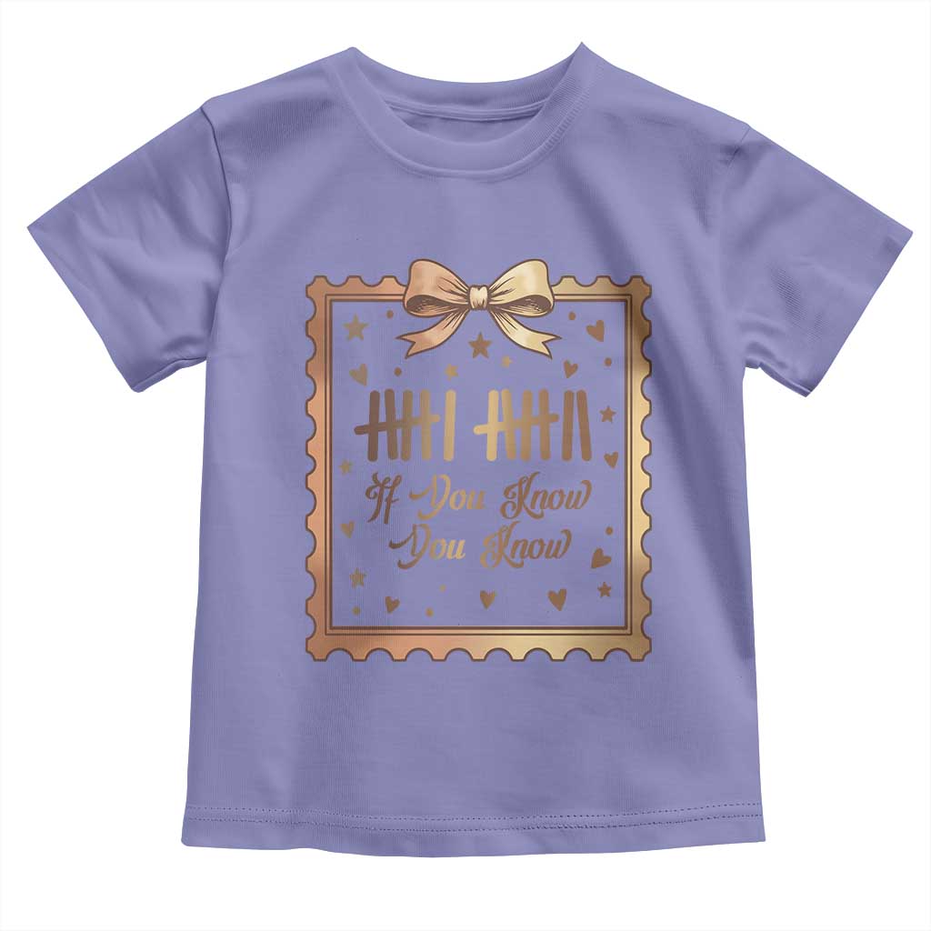 If You Know You Know Six Seven Meme Toddler T Shirt African American Gift TS12 Violet Print Your Wear
