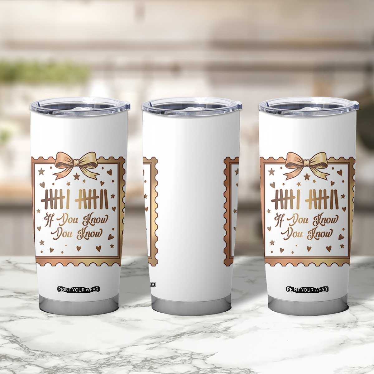 If You Know You Know Six Seven Meme Tumbler Cup African American Gift TS12 Print Your Wear