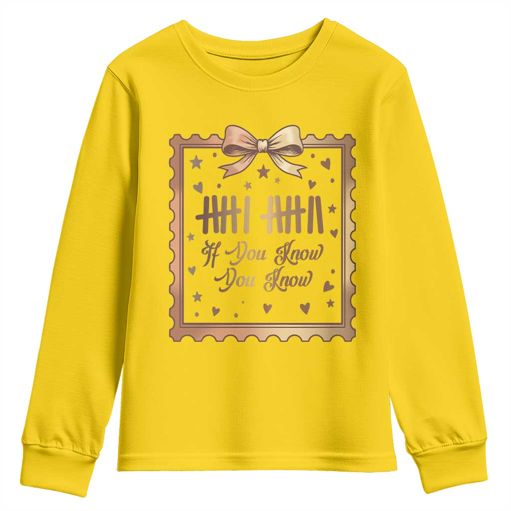 If You Know You Know Six Seven Meme Youth Sweatshirt African American Gift TS12 Daisy Print Your Wear