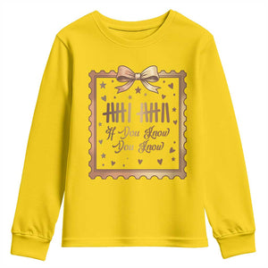If You Know You Know Six Seven Meme Youth Sweatshirt African American Gift TS12 Daisy Print Your Wear