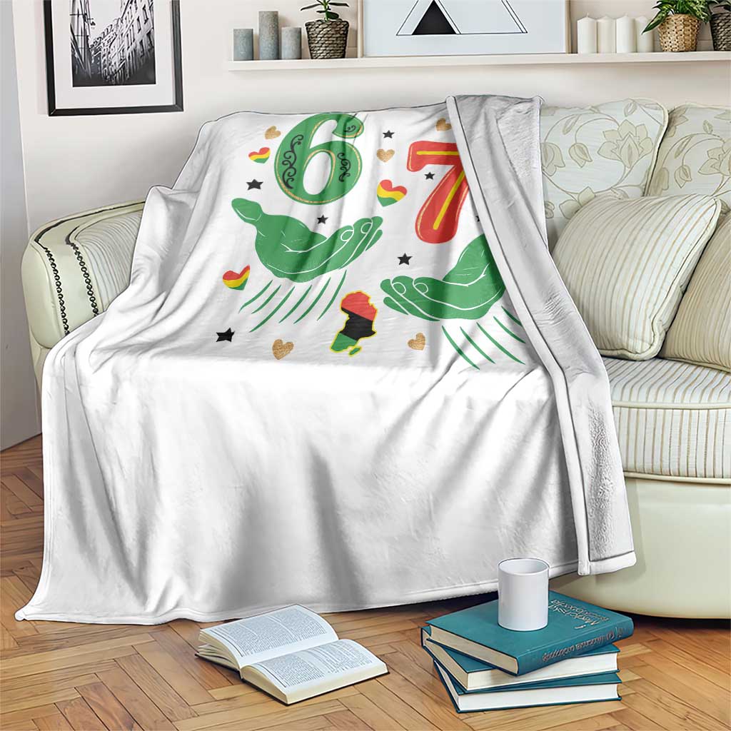 67 Meme Black History Month Throw Blanket African American Gift TS12 Print Your Wear