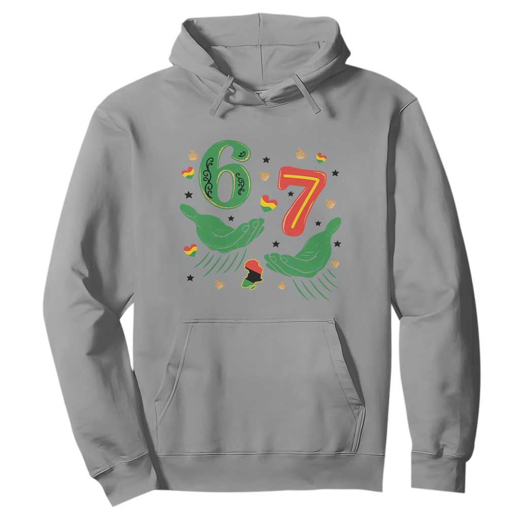 67 Meme Black History Month Hoodie African American Gift TS12 Sport Gray Print Your Wear
