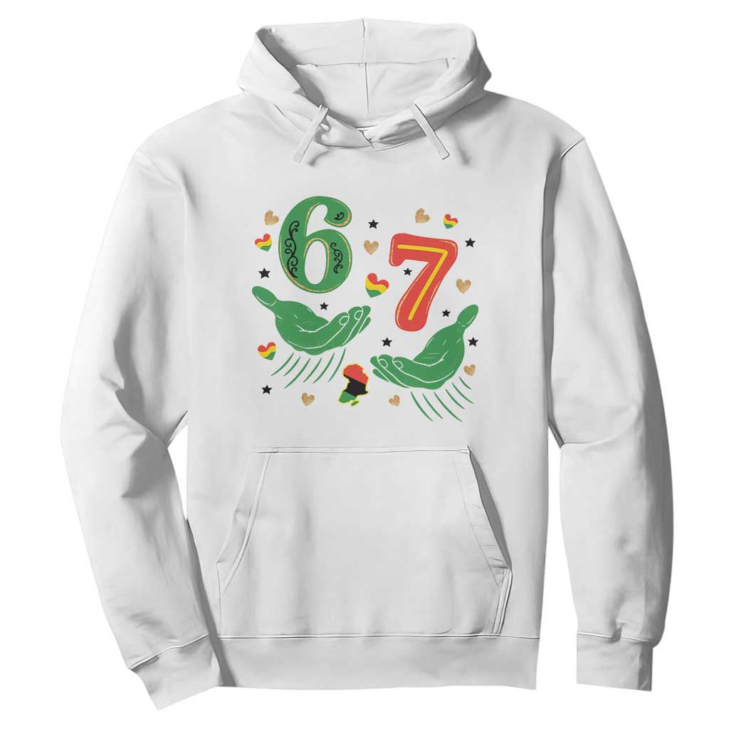 67 Meme Black History Month Hoodie African American Gift TS12 White Print Your Wear