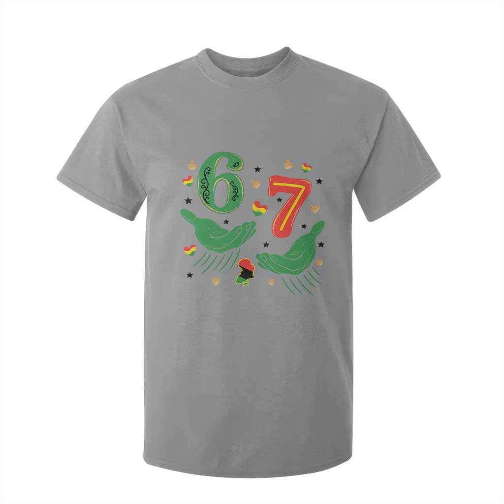 67 Meme Black History Month T Shirt For Kid African American Gift TS12 Sport Gray Print Your Wear