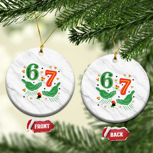 67 Meme Black History Month Ceramic Ornament African American Gift TS12 1pc White Marble Print Your Wear