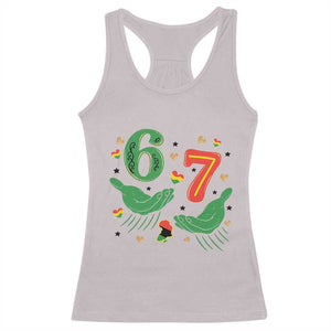 67 Meme Black History Month Racerback Tank Top African American Gift TS12 Ice Gray Print Your Wear