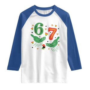 67 Meme Black History Month Raglan Shirt African American Gift TS12 White Royal Print Your Wear