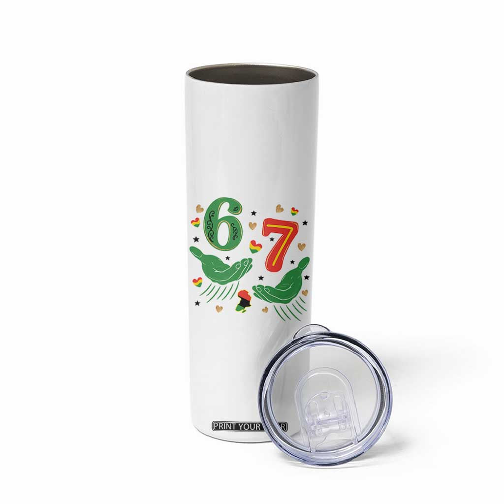 67 Meme Black History Month Skinny Tumbler African American Gift TS12 Print Your Wear