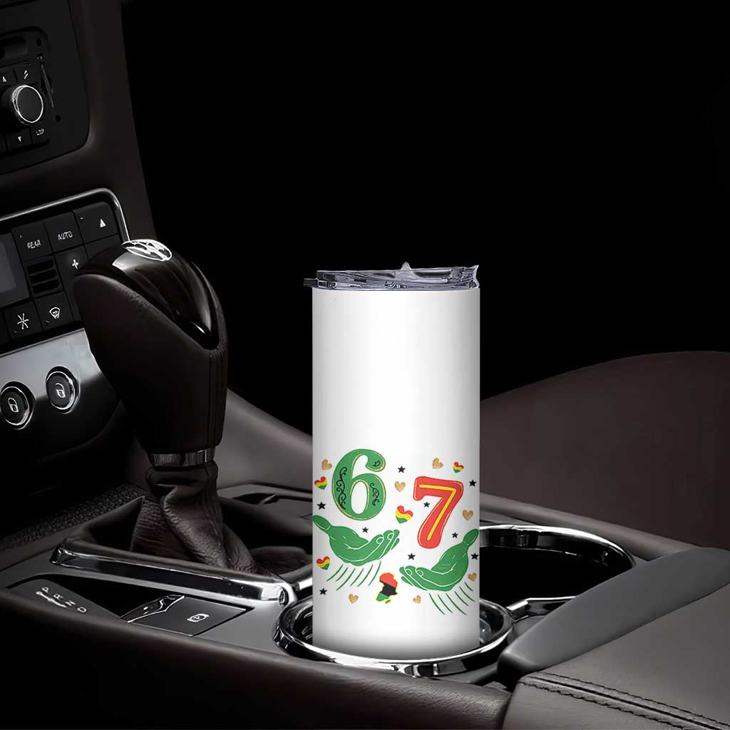 67 Meme Black History Month Skinny Tumbler African American Gift TS12 Print Your Wear