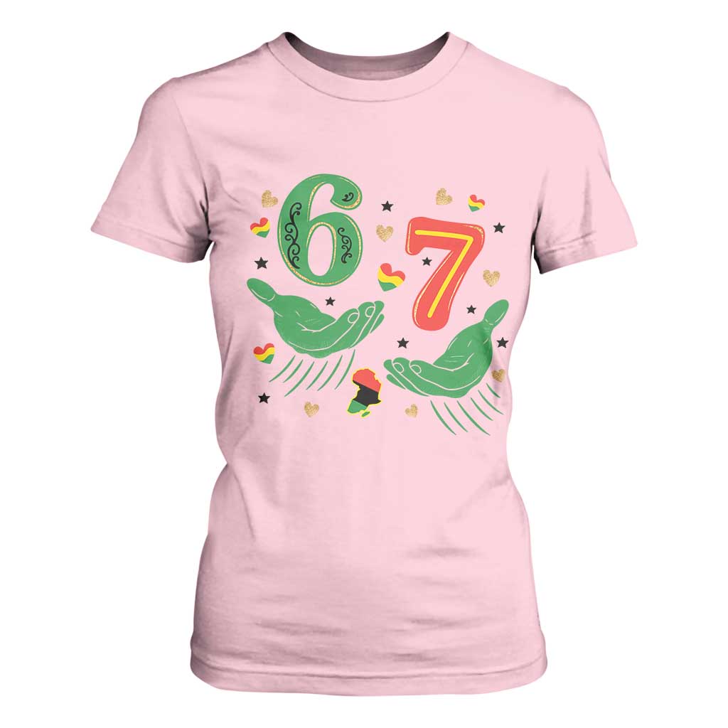 67 Meme Black History Month T Shirt For Women African American Gift TS12 Light Pink Print Your Wear