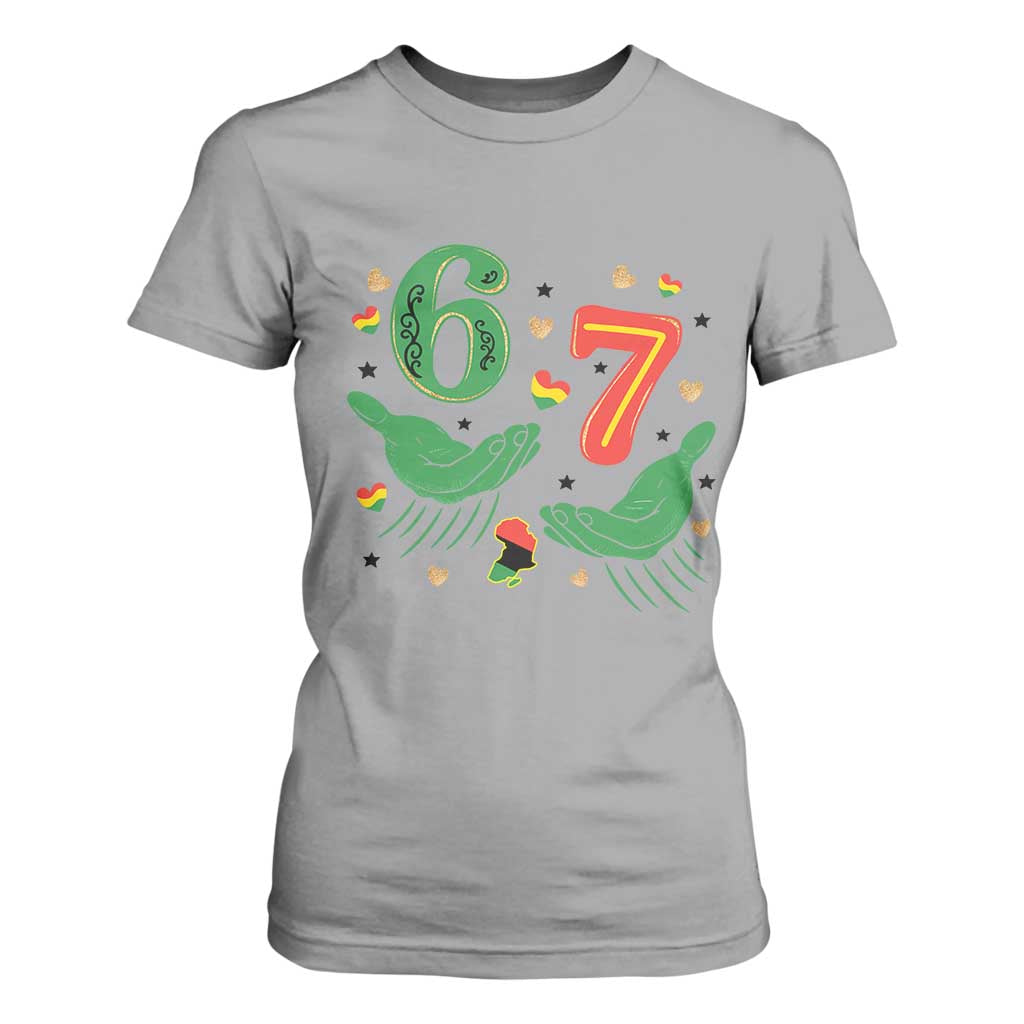 67 Meme Black History Month T Shirt For Women African American Gift TS12 Sport Gray Print Your Wear