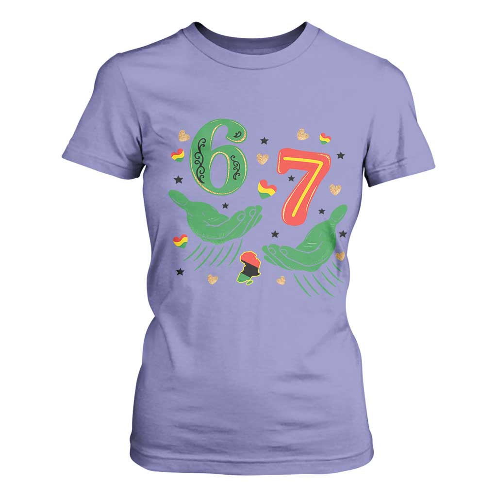 67 Meme Black History Month T Shirt For Women African American Gift TS12 Violet Print Your Wear