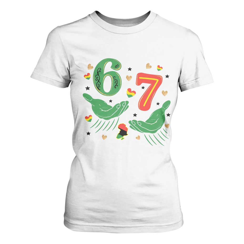 67 Meme Black History Month T Shirt For Women African American Gift TS12 White Print Your Wear