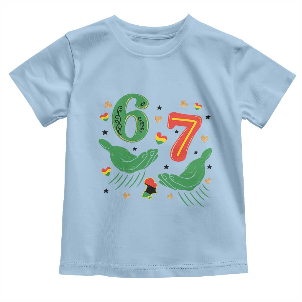 67 Meme Black History Month Toddler T Shirt African American Gift TS12 Light Blue Print Your Wear
