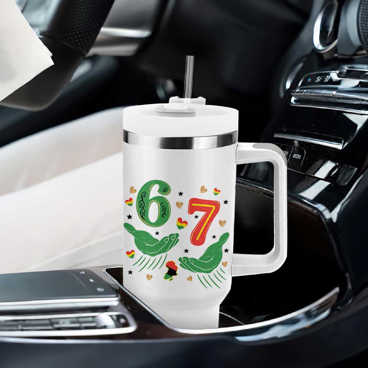 67 Meme Black History Month Tumbler With Handle African American Gift TS12 Print Your Wear