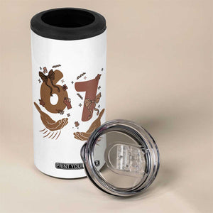 Funny Six Seven Meme 4 in 1 Can Cooler Tumbler Black History Women Gift TS12 Print Your Wear