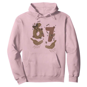 Funny Six Seven Meme Hoodie Black History Women Gift TS12 Light Pink Print Your Wear