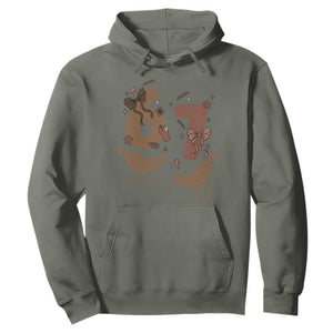 Funny Six Seven Meme Hoodie Black History Women Gift TS12 Military Green Print Your Wear
