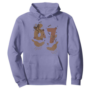 Funny Six Seven Meme Hoodie Black History Women Gift TS12 Violet Print Your Wear