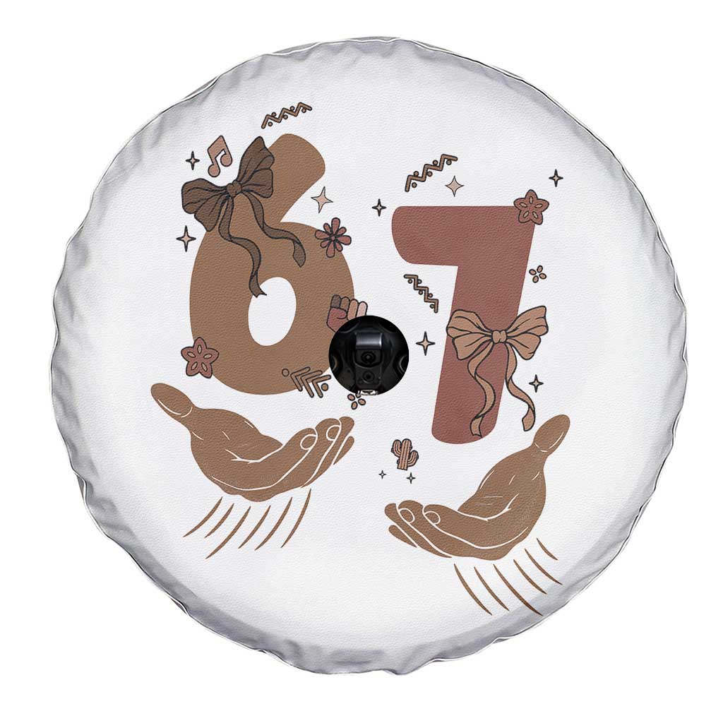 Funny Six Seven Meme Spare Tire Cover Black History Women Gift TS12 Print Your Wear