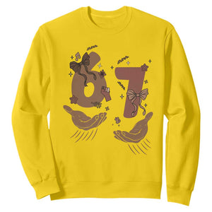 Funny Six Seven Meme Sweatshirt Black History Women Gift TS12 Daisy Print Your Wear