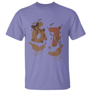 Funny Six Seven Meme T Shirt Black History Women Gift TS12 Violet Print Your Wear