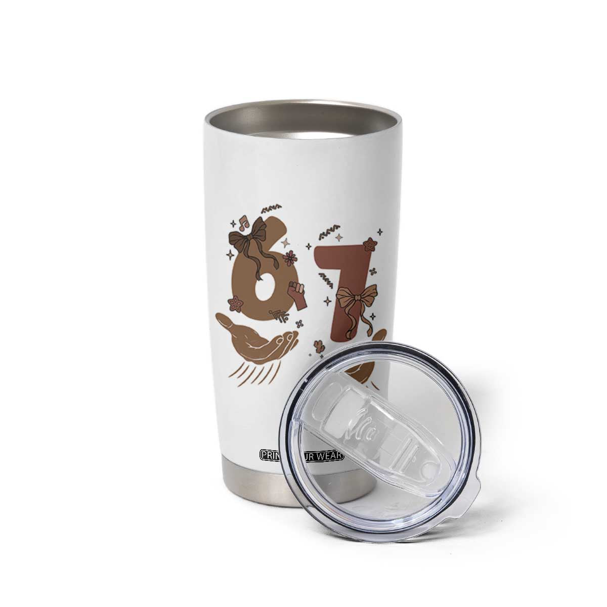 Funny Six Seven Meme Tumbler Cup Black History Women Gift TS12 Print Your Wear